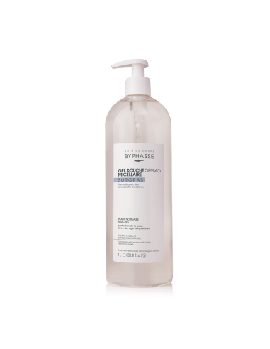 Byphasse Gel de douche peaux normales à sèches 1 L