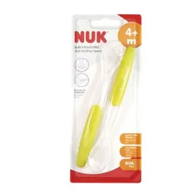 Deux cuillères 4m+ vert - Nuk