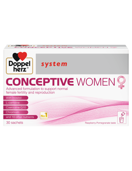 Doppelherz System Conceptive Women – 30 sachets | cosmetique.tn