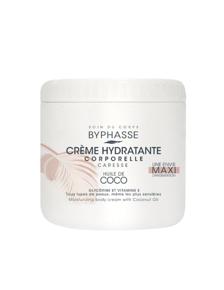 Byphasse Crème corporelle huile de coco 500 ml