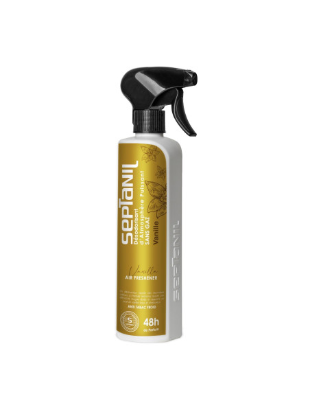 Désodorisant d’atmosphère puissant vanille-500ml -septanil
