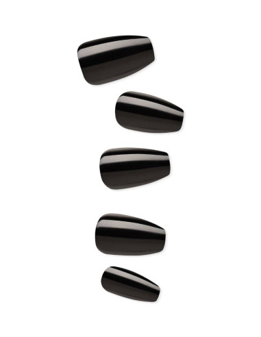 imPRESS All Black IMC512C – 30 ongles sans colle | KISS