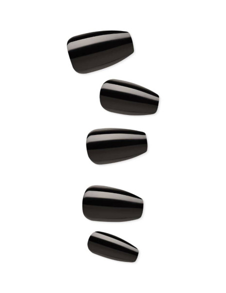 imPRESS All Black IMC512C – 30 ongles sans colle | KISS