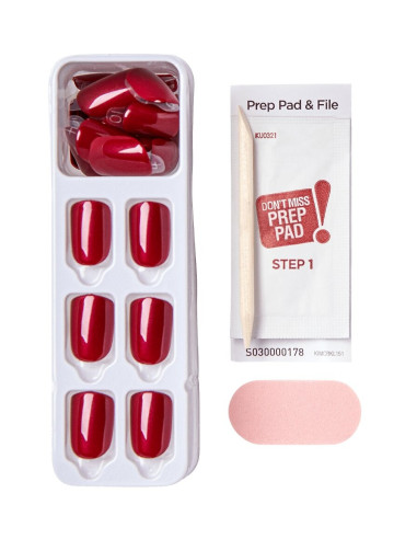 imPRESS Red Velvet IMC28C – 30 ongles sans colle | KISS