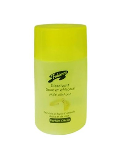 Fabienne – Dissolvant pour vernis à ongles jaune 100 ml