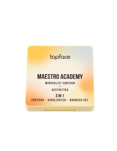 Topface Maestro Academy Mineralist PT268 N°001 | Palette de contouring