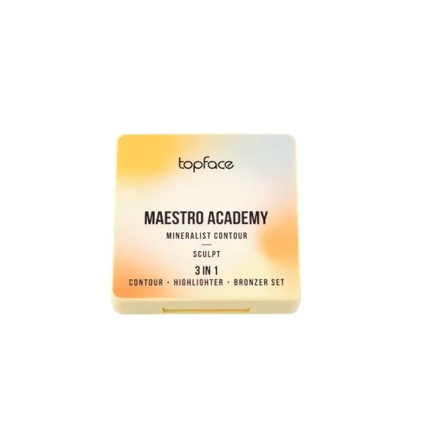 Maestro Academy Mineralist Contour Palette contouring PT268-002 - Topface