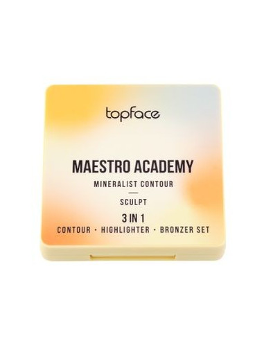 Topface Maestro Academy Mineralist PT268 N°002 | Palette de contouring