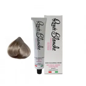 Teinture cheveux blond clair cendre 8.1 - Renée blanche