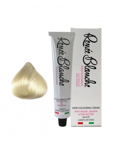 Teinture cheveux blond super ultra clair naturel11.0 - Renée blanche |