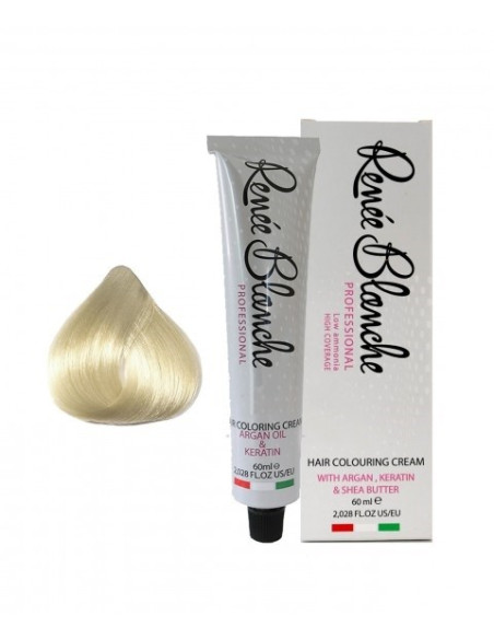 Teinture cheveux blond super ultra clair naturel11.0 - Renée blanche |