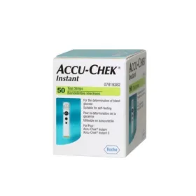 Instant bandelettes réactives boite de 50 - Accu-chek