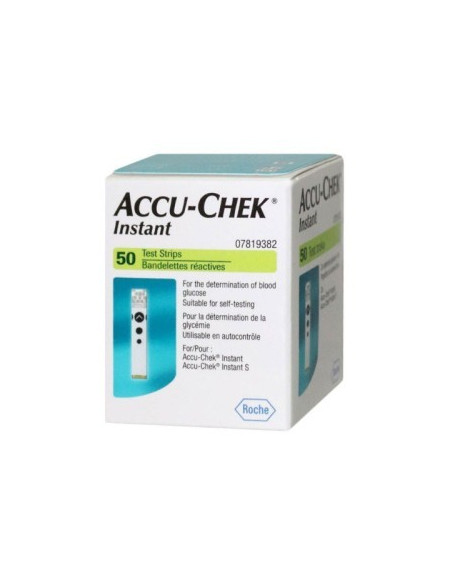 Accu-Chek Instant — 50 bandelettes de glycémie