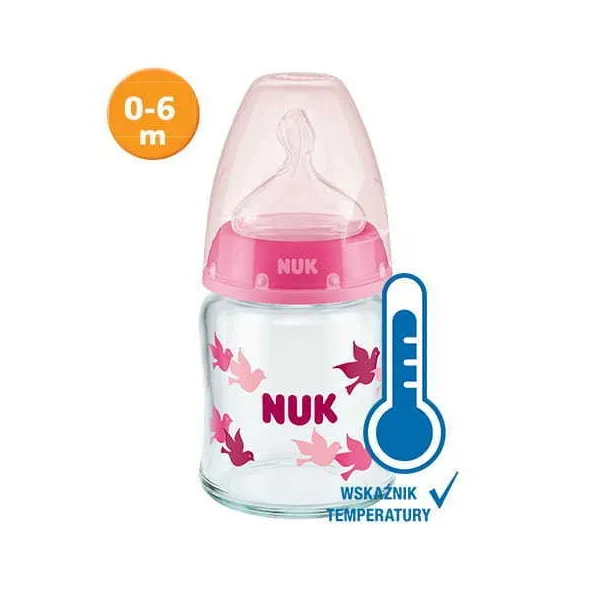 Nuk Biberon 0-6 mois Sans BPA Rose 150 ml - Paraphamadirect