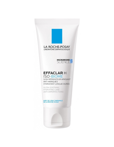 La roche posay Effaclar H Iso-Biome Soin réparateur apaisant anti-marq