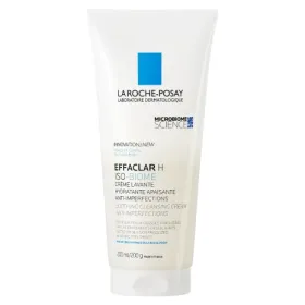 EFFACLAR H Iso-Biome Crème Lavante Visage 200ml - Peau Sèche à Tendance Atopique - La Roche Posay