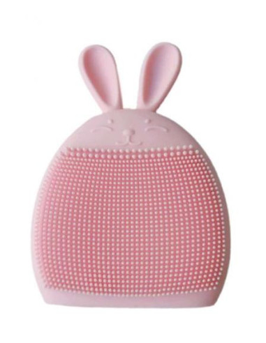 Brosse visage silicone lapin rose clair | Cosmetique.tn