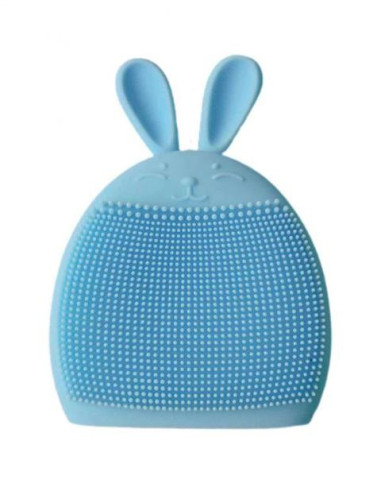 Brosse visage silicone lapin bleu | Cosmetique.tn