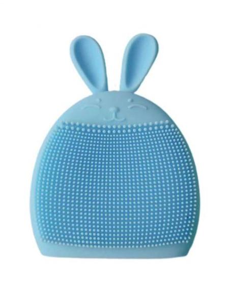 Brosse visage silicone lapin bleu | Cosmetique.tn