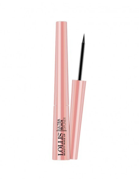 Lollis Ultra Black Dipliner – Eyeliner liquide ultra noir