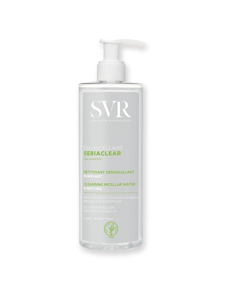 SVR Sebiaclear Eau Micellaire 400 ml | Nettoyant visage