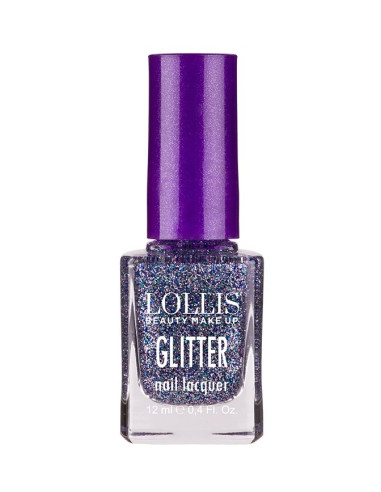 Lollis Glitter Nail Lacquer N°154 – Vernis pailleté 12 ml