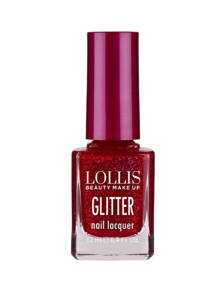 Lollis Glitter Nail Lacquer N°155 – Vernis pailleté 12 ml