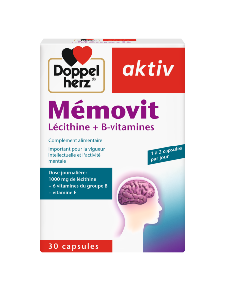 Doppelherz Aktiv Mémovit (Memory) – 30 capsules | cosmetique.tn