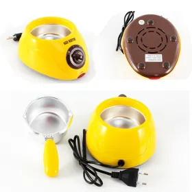 Appareil chauffe cire professionnel jaune