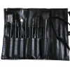 Trousse 7 pinceaux maquillage noir