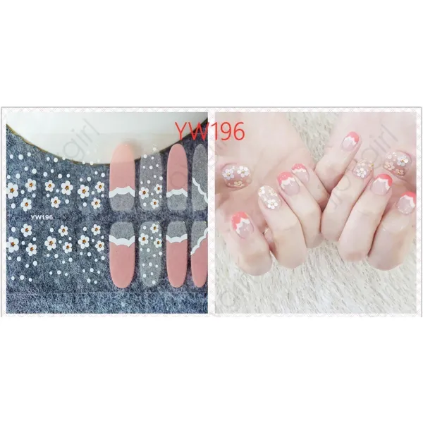 Stickers nail polish YW196