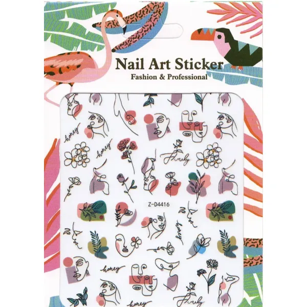 Stickers nail fashion & professional Z-D4416