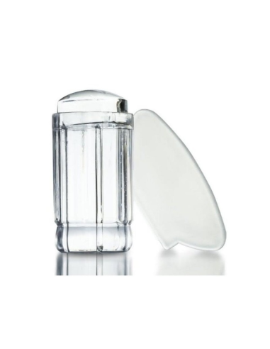 Tampon French et nail art avec raclette transparent | Cosmetique.tn