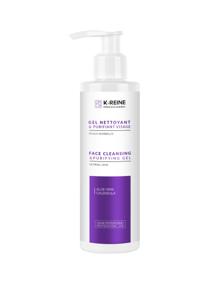 Gel nettoyant visage aloe vera et calendula 200 ml | K-Reine