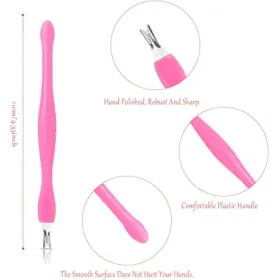 Coupe cuticule ongle professionnel rose