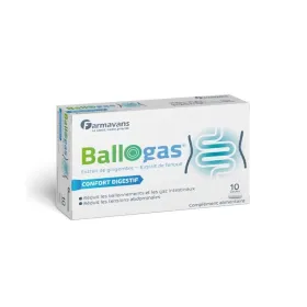 Ballogas 10 gélules - Farmavans