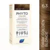 Kit de coloration permanente enrichie en pigments végétaux 6.3 blond foncé doré - Phytocolor