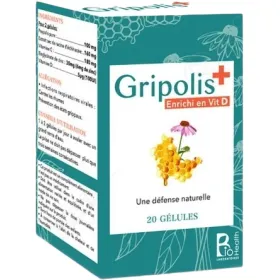 Gripolis plus 20 gélules - Biohealth