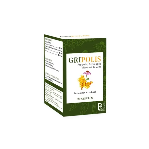 Gripolis 20 gélules - Biohealth