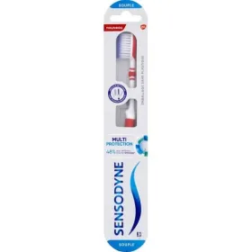 Brosse à dents multi protection souple rouge - Sensodyne