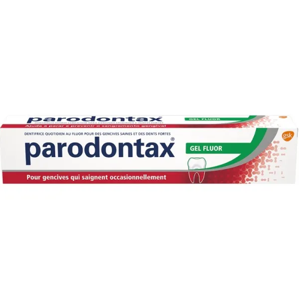 Dentifrice gel fluor 75 ml - Parodontax