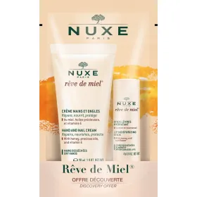 Rêve de miel crème mains et ongles + stick lèvres hydratant - Nuxe