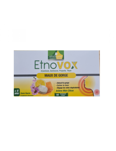Etnovox  16 comprimé - Etnosanté