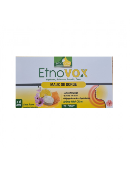 Etnovox  16 comprimé - Etnosanté
