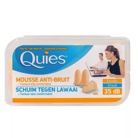 Mousse anti-bruit Protections 3 paires - Quies