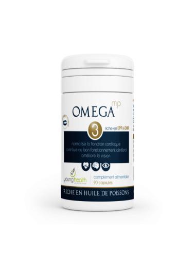 Younghealth Oméga 3 Huile de poisson 90 gélules