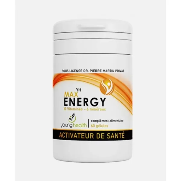 Max energy 60 gélules - Younghealth