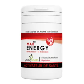 Max energy 30 gélules - Younghealth