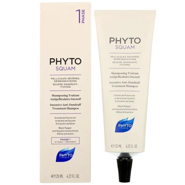 Phytosquam shampoing traitant antipelliculaire intensif 125ml - Phyto