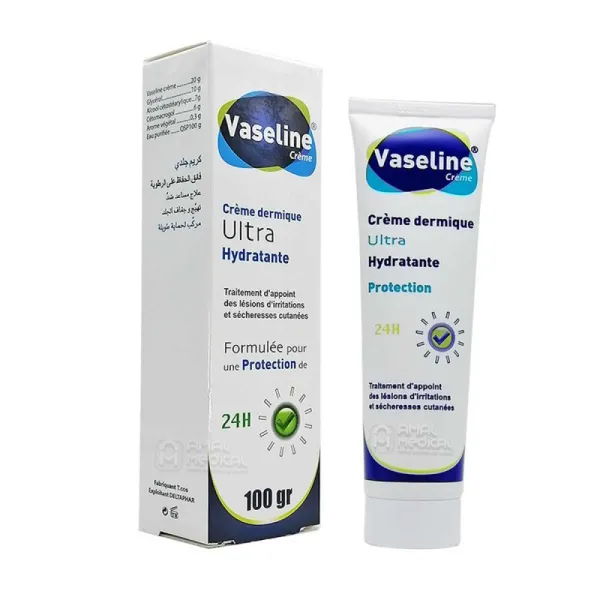 Crème hydratante dermique ultra 100gr - Vaseline